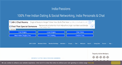 Desktop Screenshot of india-passions.com